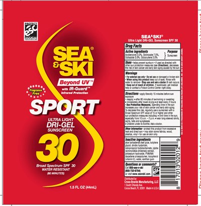 Sea &amp; Ski Dry Gel Spf 30 Tube (Dry Sport Tube)